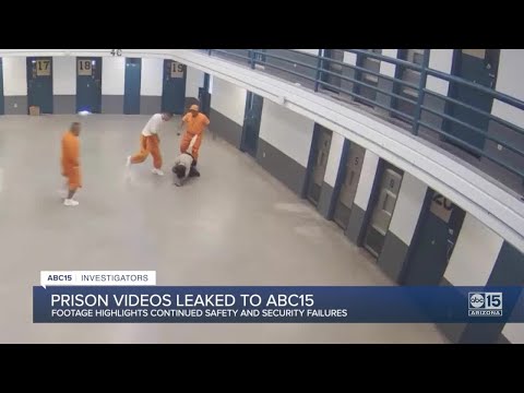 Leaked Arizona Department of Corrections prison videos show brutal assaults, security failures