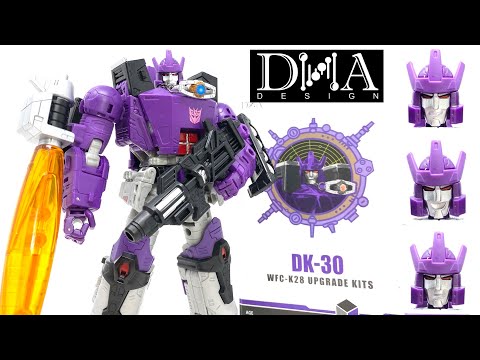 DNA Design DK-30 Upgrade Kit GALVATRON Transformers Kingdom/Legacy Review