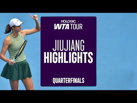 Quarterfinals in Jiujiang featuring Tagger, Golubic, Salkova and more | WTA Match Highlights