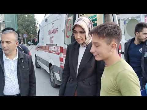 Kazayı gören Vali Hanım bakın ne yaptı?