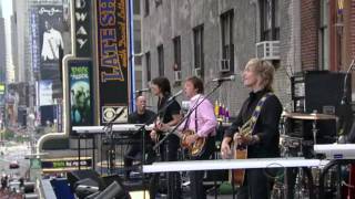 Sir Paul McCartney (The Fireman) - Sing The Changes Letterman 7 15 09