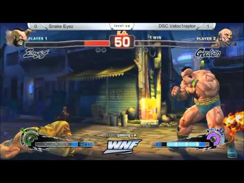 SSF4AE Snake Eyez vs DSC Veloc1raptor - WNF 1-15-14