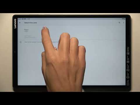 LENOVO TAB M10+ How To Change Date Time