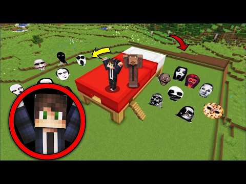 Napravili Smo Bazu u Džinovskom Krevetu od 100 Nextbotova u Minecraftu! ⭐