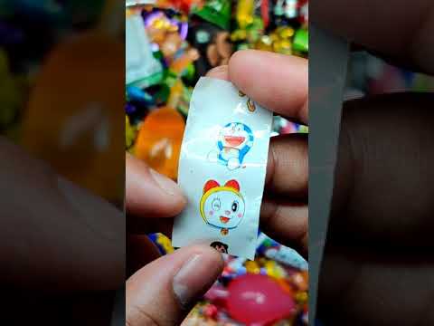 Eclairs with stickers#more chocolates#mouth watering video#shorts