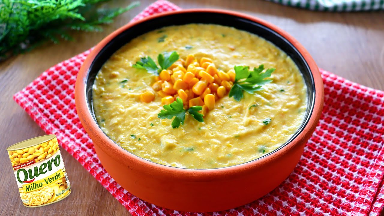 CREAM OF CORN IN A DIFFERENT AND MUCH TASTIER WAY