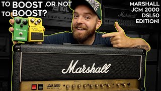 Video thumbnail for Marshall DSL50! To BOOST Or Not To BOOST? (KILLER tones!) by Sonic Drive Studio