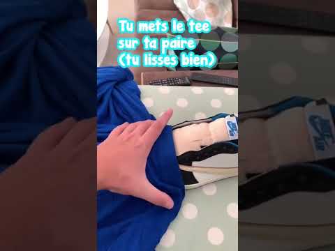 Comment enlever les plis de ses sneakers  🤔 (la meilleure solution)