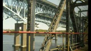 preview picture of video 'Amtrak GROTON Thames River Bridge Pre-rebuild'
