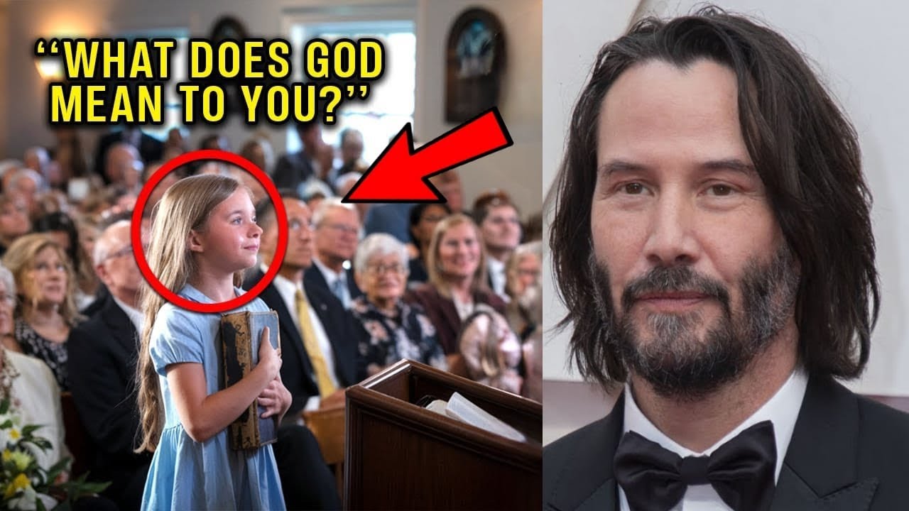 A Little Girl Asks Keanu Reeves About God—His Reply Brings Her to Tears