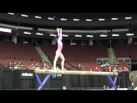 Helen Hu - Balance Beam - 2016 Nastia Liukin Cup