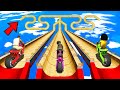 SHINCHAN AND FRANKLIN TRIED IMPOSSIBLE TRIPLE LOOP MEGA RAMP JUMP CHALLENGE BY CARS BIKES IN GTA 5