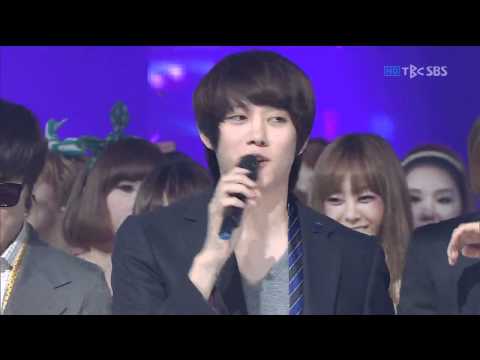 110828 SBS Popular song Super Junior (Mr. Simple musicians