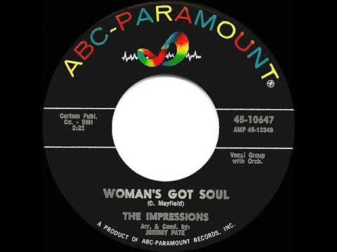 1965 HITS ARCHIVE: Woman’s Got Soul - Impressions