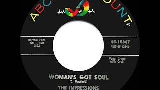 1965 HITS ARCHIVE: Woman’s Got Soul - Impressions