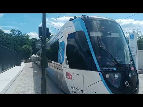 Inauguration d'une nouvelle ligne du Tramway T13 ( Express )