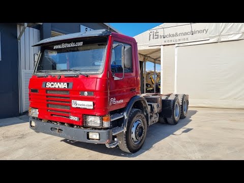 SCANIA P 113 H 310 6x4 chassis - FIS TRUCKS SLOVENIA