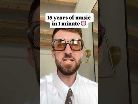 My 15 year music production journey in 1 minute 🎵