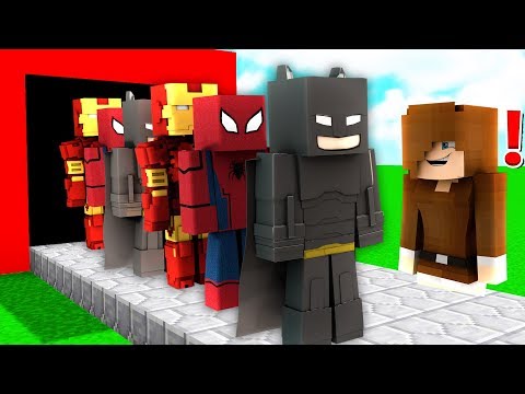 KIZ FAKİR SÜPER KAHRAMAN ÜRETTİ! 😱 - Minecraft