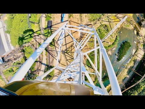 Hyperia UK’s TALLEST & FASTEST Roller Coaster 4K POV! | Thorpe Park England [No Copyright]
