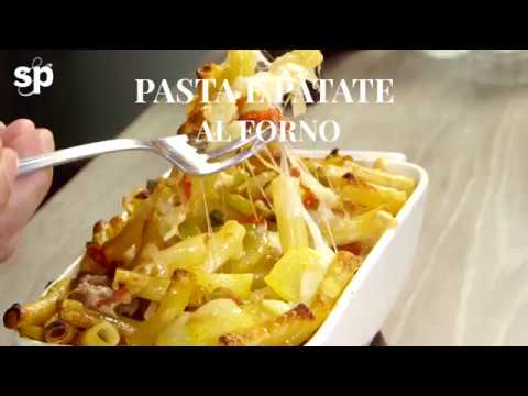 Pasta e patate al forno