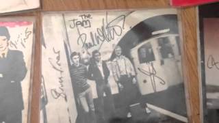 The jam/paul weller signed
