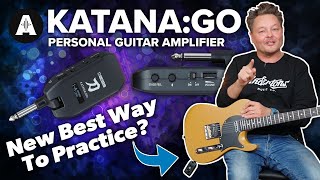 Video thumbnail for Boss KATANA:GO - Unrivalled Katana Sound in a Tiny Headphone Amp! by Andertons Music Co