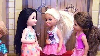Chelsea's Friend is Salty ! Toys and Dolls Fun for Kids Playing with Barbie Smart House | SWTAD