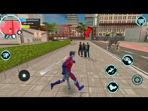 Superhero - (Superhero Freeze Everyone Goons) Superhero Fight Robot Car & Tank - Android Gameplay HD