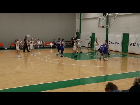 EYBL WU15 Superfinal 2018 Espoo, Finland.  BC Tapiolan Honka - BC Tsmoki