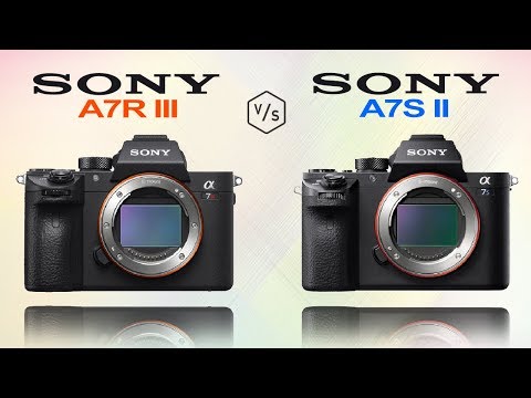SONY Alpha A7R III vs SONY Alpha A7S II
