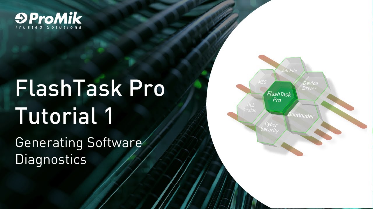 FlashTask Pro Tutorial 1: Generating Software Diagnostics: ProMik GmbH