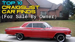 BEST DEALS! TOP 10 CRAIGSLIST CLASSIC CARS FOR SALE BY OWNER  -Incredible Bargain!