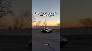 Name A Car That’s Iconic For It’s Headlights #shorts