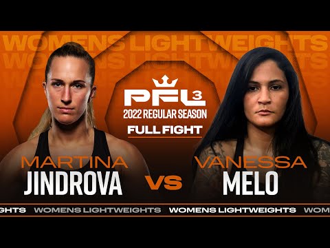 Martina Jindrova vs Vanessa Melo | PFL 3, 2022