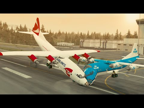 Plane Crashes With Dummies 4 - BeamNG Drive