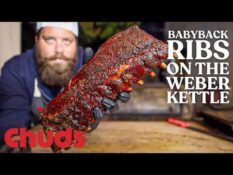 How to cook Baby Back Ribs on the Weber Kettle! | Chuds BBQ