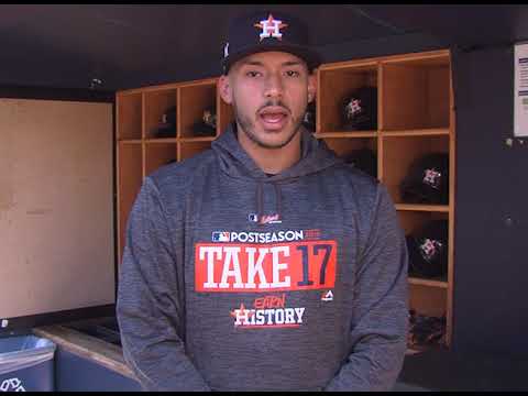 Mastercard and MLB World Series Augmented Reality Message at 2017 World Series