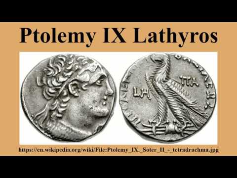 Ptolemy IX Lathyros