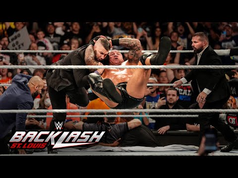Randy Orton RKOs EVERYONE in main event chaos: Backlash 2025 highlights