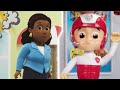 Spin Master Spin Master Paw Patrol nuotoliniu būdu valdomas gaisrinis automobilis Marshall + universalus nuotolinio valdymo pultas
