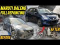 Maruti Baleno Car Denting Painting Video RafiUk04