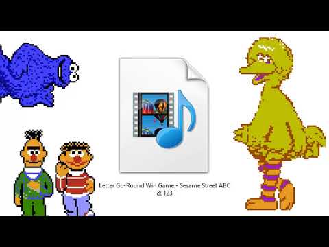 Letter Go-Round: Win Game [MIDI] - Sesame Street ABC & 123
