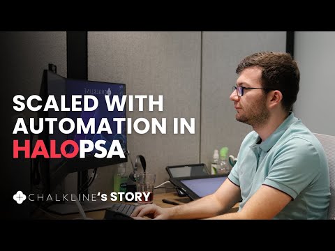 How Chalkline Scaled with HaloPSA Automation