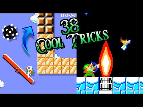 38 AWESOME Things You Can Do With Link in Mario Maker 2!!!