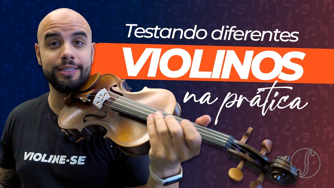 Teste de Violinos: Do Básico ao Profissional NA PRÁTICA 😉🎻 | Comparativo