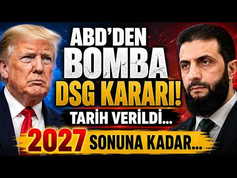 ABD'den DSG Kararı! Tarih Verildi.. 2027 Sonuna Kadar...