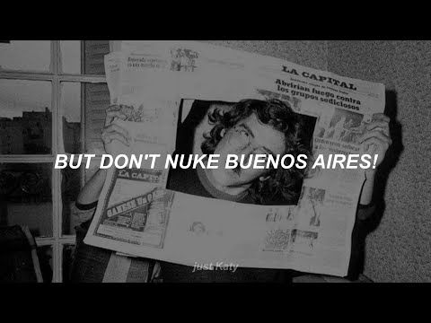 Charly García - No bombardeen Buenos Aires [ENGLISH LYRICS - TRANSLATION]