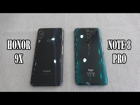 Honor 9x vs Xiaomi Redmi Note 8 Pro | SpeedTest and Camera comparison