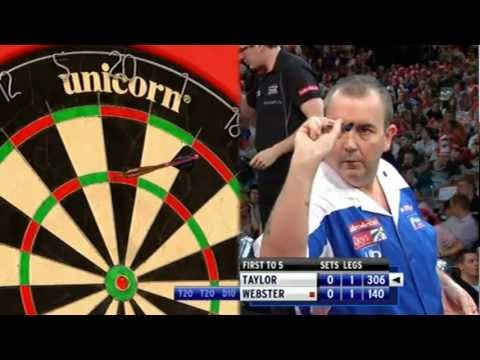 Phil Taylor vs. Mark Webster HD Full Match PDC WDC 2011